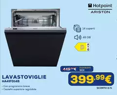 Hotpoint - Lavastoviglie Hotpoint - Lavastoviglie