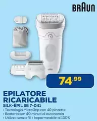 Braun - Epilatore Ricaricabile