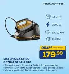 Rowenta - ST.E.M. DG7644 STEAM PRO Rowenta - ST.E.M. DG7644 STEAM PRO