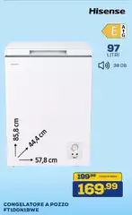 Hisense - Congelatore A Pozzo F11001N8WE