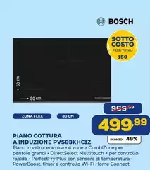 Bosch - Piano Cottura A Induzione PVC83KHC12