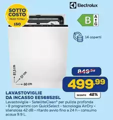 Electrolux - EES68525L A scomparsa totale 14 coperti B