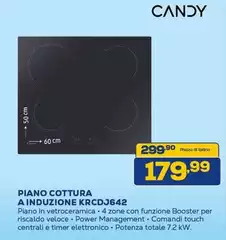Candy - Piano Cottura A Induzione Krcdj642