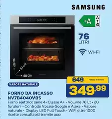 Samsung - Forno Da Incasso NV7B4040VBS Samsung - Forno Da Incasso NV7B4040VBS