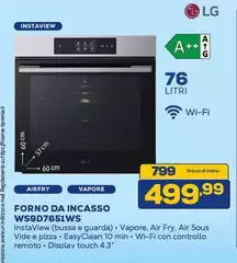 LG - Forno Da Incasso WS9D7651WS LG - Forno Da Incasso WS9D7651WS
