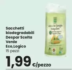 Despar - Sacchetti Biodegradabili Verde Eco,logico