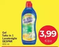 Despar - Gel Tutto In 1 Lavatoviglie