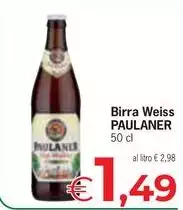 Paulaner - Birra Weiss
