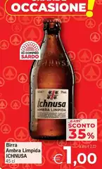 Ichnusa - Birra Ambra Limpida