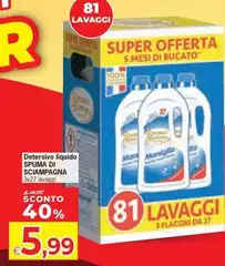 Spuma di Sciampagna - Detersivo Liquido