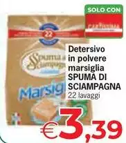 Spuma di Sciampagna - Detersivo In Polvere Marsiglia