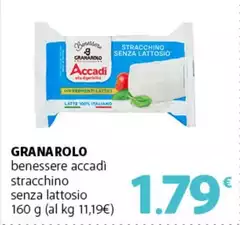 Granarolo - Benessere Accadi Stracchino Senza Lattosio Granarolo - Benessere Accadi Stracchino Senza Lattosio