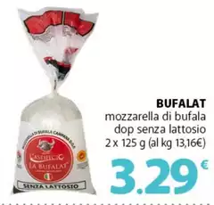 Adi - Mozzarella Di Bufala Dop Senza Lattosio