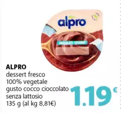Alpro - Dessert Fresco 100% Vegetale Gusto Cocco Cioccolato Senza Lattosio Alpro - Dessert Fresco 100% Vegetale Gusto Cocco Cioccolato Senza Lattosio