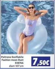 Poltrona Gonfiabile Fashion Moon Dust 518766 Poltrona Gonfiabile Fashion Moon Dust 518766