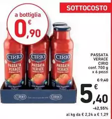 Cirio - Passata Verace Cirio - Passata Verace
