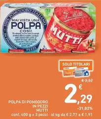 Mutti - Polpa Di Pomodoro In Pezzi Mutti - Polpa Di Pomodoro In Pezzi