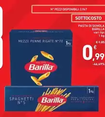 Barilla - Pasta Di Semola Barilla - Pasta Di Semola