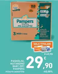 Pampers - Pannolini, Mutandino Baby-Dry