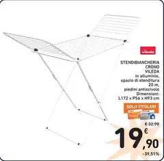 Vileda - Stendibiancheria Crono