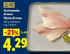Gastronomia Di Mare - Filetto Di Orata Gastronomia Di Mare - Filetto Di Orata
