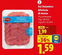 Dal Salumiere - Affettato Di Manzo
