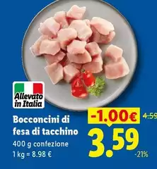 Bocconcini Di Fesa Di Tacchino
