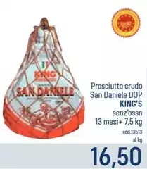 King's - Prosciutto Crudo San Daniele DOP