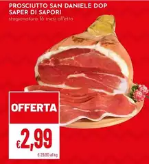 Saper di sapori - Prosciutto San Daniele DOP