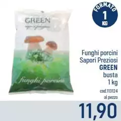 Green - Funghi Porcini Sapori Preziosi Busta