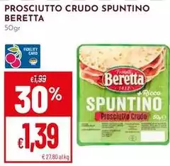 Beretta - Prosciutto Crudo Spunino