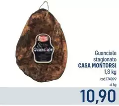 Casa Montorsi - Guanciale Stagionato Casa Montorsi - Guanciale Stagionato