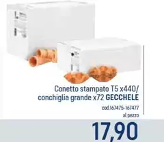 Gecchele - Conetto Stampato T5 X440 Gecchele - Conetto Stampato T5 X440