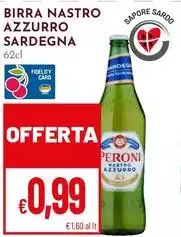 Peroni - Birra Nastro Azzurro Sardegna