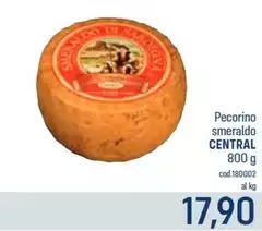 Central - Pecorino Smeraldo Central - Pecorino Smeraldo