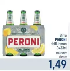 Peroni - Birra Chill Lemon Peroni - Birra Chill Lemon