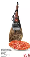 Prosciutto Iberico Extramura Spagna Con Rosso Navidu