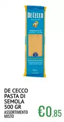 De Cecco - Pasta Di Semola De Cecco - Pasta Di Semola