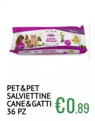 Pet&Pet - Salviettine Cane&Gatti