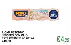 Rio Mare - Tonno Leggero Con Olio Extravergine Rio Mare - Tonno Leggero Con Olio Extravergine