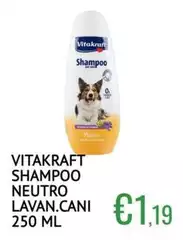 Vitakraft - Shampoo Neutro Lavan.Cani