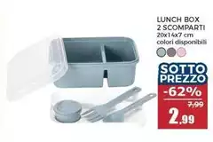 Lunch Box 2 Scomparti Lunch Box 2 Scomparti