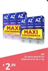Az - 3d White Dentifricio Sbiancante Az - 3d White Dentifricio Sbiancante