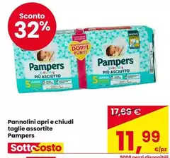 Pampers - Pannolini Apri E Chiudi Taglie Assortite