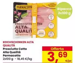 Parmacotto - Prosciutto Cotto Alta Qualità Parmacotto - Prosciutto Cotto Alta Qualità