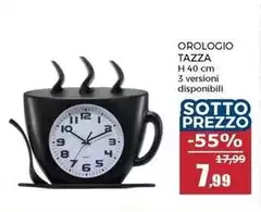 Orologio Tazza