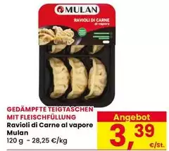 Mulan - Ravioli Di Carne Al Vapore Mulan - Ravioli Di Carne Al Vapore