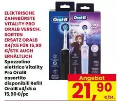 Oral b - Spazzolino Elettrico Vitality Pro Oral b - Spazzolino Elettrico Vitality Pro