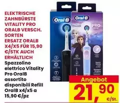 Oral b - Spazzolino Elettrico Vitality Pro Oral b - Spazzolino Elettrico Vitality Pro