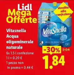 Vitasnella - Acqua Oligominerale Naturale
